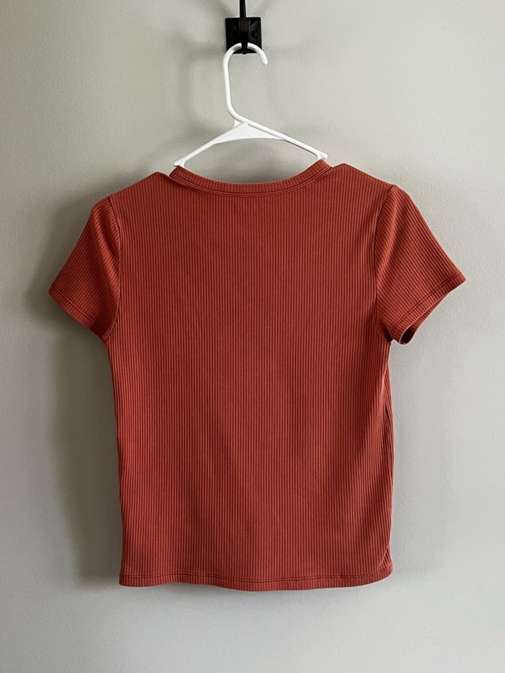 AE Ribbed Hey Baby Tee - Picture 3 of 6